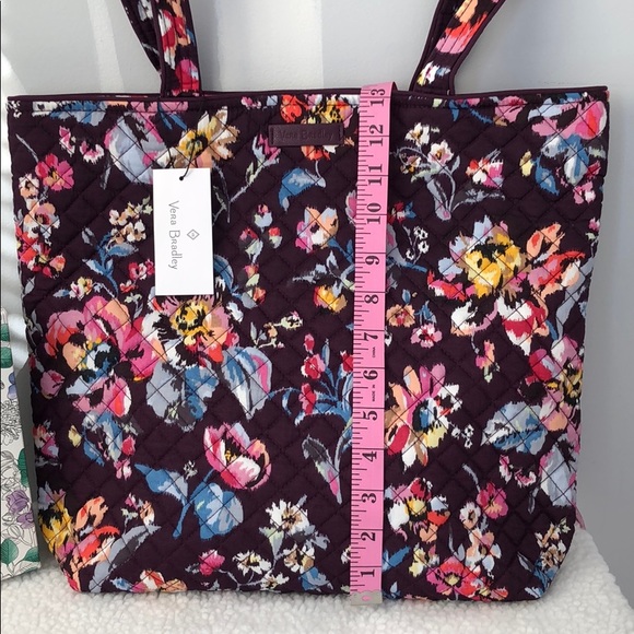 NWT Vera Bradley Tote bag and Zip ID bundle Indiana Rose - Picture 6 of 10